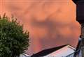 ‘Unusual’ clouds spotted glowing orange at sunset