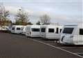 Travellers leave leisure centre car park