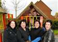 Mums unite to revamp playground