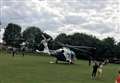 Air ambulance called after man stabbed