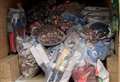 Illegal goods seized in their thousands