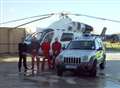 Jeep donated to help air ambulance in bad weather