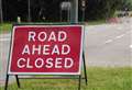 Road shut off due to gas leak