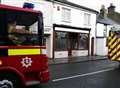 Fire at catering business