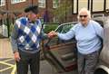 Former chauffeur, 95, back behind the wheel