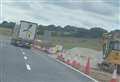 Wrong-turn A249 lorries caught on camera reversing up link road