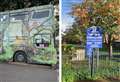 School’s mental health bus trashed and food bank stolen