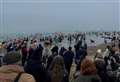 Hundreds brave the cold for Boxing Day Dip