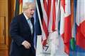 Johnson urges G7 allies to stand firm in support of Ukraine