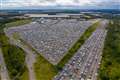 Thousands of cars put into storage due to pandemic