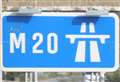 Crash closes motorway lane