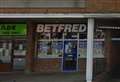 Knifepoint robbery at betting shop