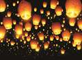 Blaze fears bring ban on flying of lanterns