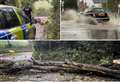 Storm Ciaran hits Kent with fallen trees, flooded roads and school closures