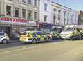 Driver in sausage and mash stand-off