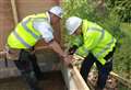 Volunteers begin 'Big Build' at aviation museum