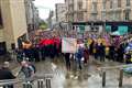 Thousands protest in Glasgow over rising cost of living