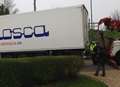 Couple fear lorry will crash into their house