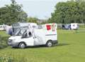 Travellers move onto playing field 