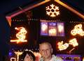  Couple’s dazzling lights show in aid of Pilgrims Hospices 