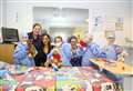 Teddy bears treated by future doctors in hospital visit