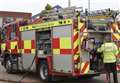 Firefighters tackle barn blaze