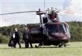 Helicopter lands at race circuit as royal visits Kent