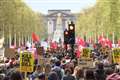 May Day protesters gather in London in anger at proposed policing bill