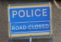 M2 closed following collision