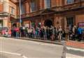 Protesters take to streets over library closure