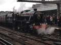 VIDEO: Steam train draws 100-strong crowd