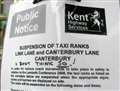 Fuming taxi drivers battle parking ban