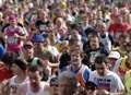 Kent runners line up for UK's number one marathon