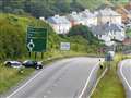 Woman dies after crash on A20