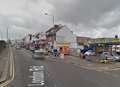 Two vehicle smash in London Road