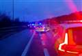 Three arrested after motorway pursuit