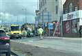 Section of high street reopen after ‘person spotted on shop roof’