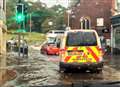 Flooding after heavy rain