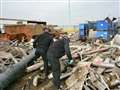 Police target scrap yards