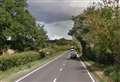 Horsebox overturns during crash