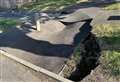 Sinkhole reappears outside primary school