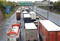 Broken down vehicle blocks Dartford Crossing