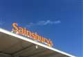 Man dies after car crashes into wall at Sainsbury's