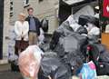 High-rise rubbish mountain causing real stink