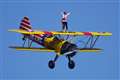 Shirley Ballas emotional after completing 700ft wing walk for suicide prevention