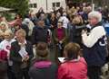 Whitstable's 'Last Post' protest