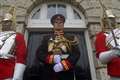 Cavalrymen ride through London to mark Waterloo anniversary