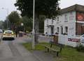 Man remains in custody after stabbing near pub