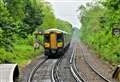 Person hit by train at railway station