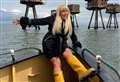 Why is this woman walking a mile a day in yellow wellies?